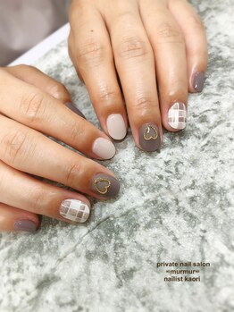 プライベート ネイルサロン マーマ(murmur)/チェックデザイン
