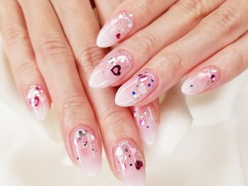 キープ ネイルサロン(KEEP)/ハートホログラム♪