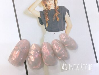 アグニークリッシェ(Agunik Riche)/【ラップネイル】