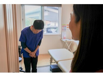 まもる整体サロン 山口店/６最後に次回の確認をします