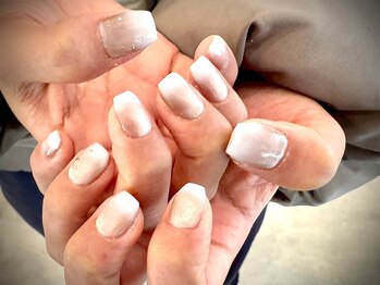 ヌル ネイル 堀江(NURU NAIL HORIE)/エアジェルグラデーション♪