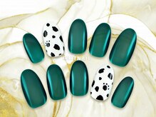 ファストネイル ららぽーと門真店(FAST NAIL)/アニマル/グリーン【11487】