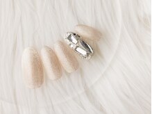 ヴァンネイル(VINGT NAIL nail&eye beauty)/パール×埋め尽くしネイル