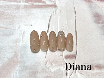 ディアナ ひたちなか高場店(DIANA)/定額ネイル6600円 B-123