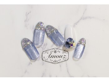 アモウズ(Amouz)/定額【テーマ:ガラスフレンチ】1