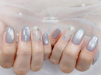 シマー(Shimmer)/定額ネイル[B]　トレンドコース