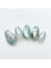 アルセア 上野御徒町店(Alcea)/マグネットネイル　シェル