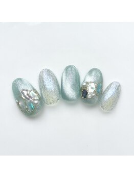 アルセア 上野御徒町店(Alcea)/マグネットネイル シェル