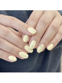 春/黄色/ワンカラー