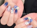 紫陽花ネイル/梅雨/初夏/大宮