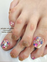 プライベート ネイルサロン マーマ(murmur)/シェル埋め尽くしネイル