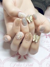 フェリスネイル 池袋店(Feliz Nail)/蝶々パーツ［池袋/韓国］