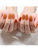 ミガクネイル(Migaku nail)/秋色ワンカラーネイル