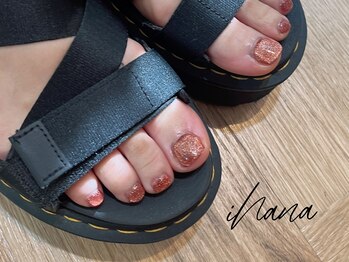 イハナ(ihana)/フットマグネット＊ブラウン