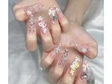 リンネイル 新大久保店(Rin Nail)/#待ち込みデザインOK　#kitty