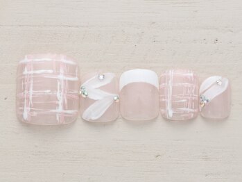 ネイルミックス 札幌大通本店(Nail Mix)/チェックリボン　5990円