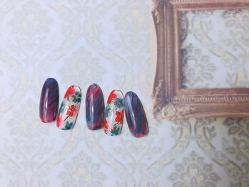 ネイルサロン&スクール ジーナ(GINA)/フラワーネイル