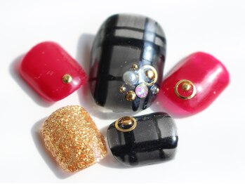 ネイル アンド アイラッシュ フルール 渋谷店/FOOT　￥9,500