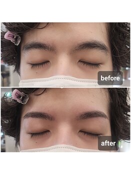 メンズビューティーカフェザパーム 大阪梅田(MEN'S BEAUTY CAFE×THE PERM)/メンズ眉毛Wax&眉毛パーマ