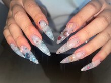 クラッシー(Classy)/ピンク×ブルーネイル☆