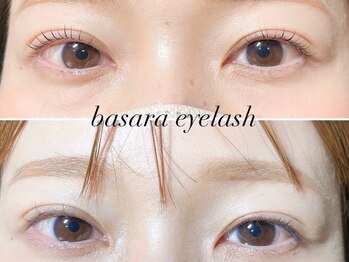 バサラ アイラッシュ(basara)の写真/話題の技術導入！初めてで不安な方や上品な目元に仕上げたい方に◎自まつ毛を大切にしながら理想の目元に♪