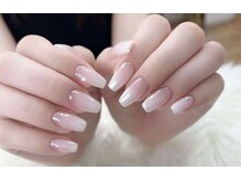 ハラ(Hara)/グラデーション　ミラーネイル