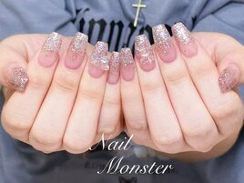 ラメグラデーション