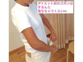 エルバード/ダイエット前のズボンが！
