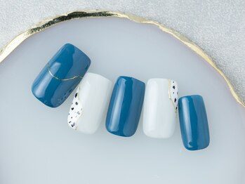 季節限定秋ネイル