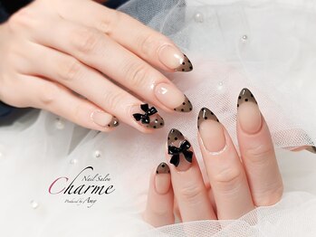 シャルム(Charme)/フレンチドットネイル