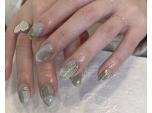 エイジ ネイル(eiji nail)の雰囲気(自然の素材を表現したアーティーなデザイン)