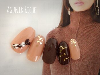 アグニークリッシェ(Agunik Riche)/【バレンタインネイル】