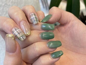 アシンメトリーネイル