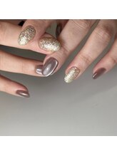 マーレネイル 高槻店(mare nail)/magnet (+ラメ)