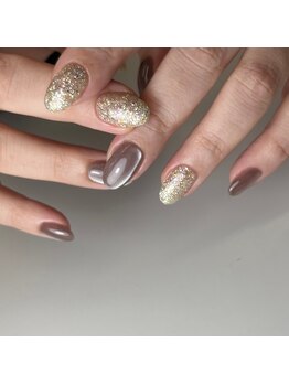 マーレネイル 高槻店(mare nail)/magnet (+ラメ)