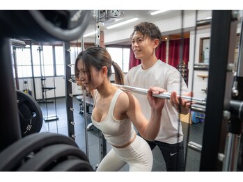 バックステージ(Backstage)/パーソナルトレーニング風景2