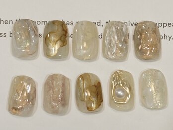 ラクエ(Laque)の写真/シンプルな中にも拘りの詰まった自分史上最大の"可愛い"をご提供♪フォルムや肌なじみも合せてご提案します