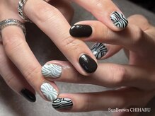 サンブラウン(SUN BROWN)/nail designed byCHIHARU
