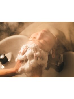 ヘッドスパで癒されたい