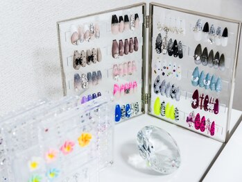 リーゼ(Liese)の写真/【武里駅から徒歩5分】他店で取り扱いが少ない長さ出しが可能◎シンプルなネイルで物足りない方にオススメ!