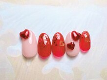 ギャザーパーティー 乃木坂店(gatherparty)/シーズンネイル【バレンタイン】