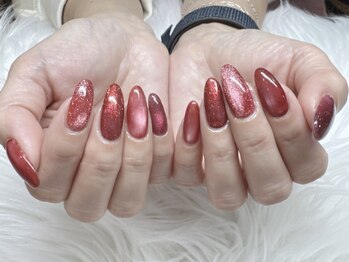 ウィズ 神戸(with)の写真/【長さ出し10本追加+¥5500】亀裂や根元から折れてしまった爪のお悩みも対応◎自然な長さ出しはお任せ♪