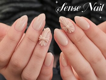 センスネイル(Sense Nail)/ピンクエレガントデザイン