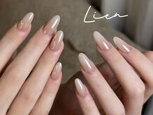Lien nailsalon【長さだし専門店】パラジェル・フィルイン導入/マグネット+クリアミラー