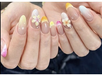 グリーンネイルサロン 横浜関内店(Green Nail Salon)の写真/今人気のワンホンネイルや韓国ネイルを中心に、トレンド感のあるデザインを楽しめるネイルサロン♪