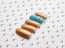 アデリー(ADELIAE)/【単色カラー】＋ストーンアート