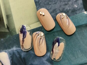 オズ ネイルアンドアイ(OZ NAIL&EYE)/フェザー風ニュアンス