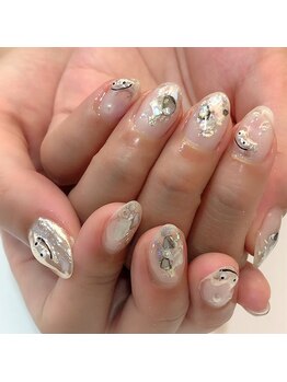 グラマラス アンジェアイ 荻窪店(glamourous ange eye)/シンプルネイル