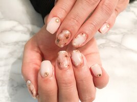 【ハンド】レトロフラワー