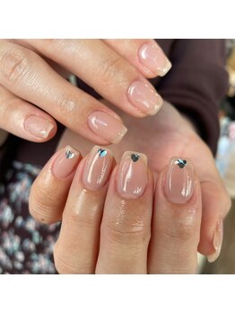 リルム(Relum)/シンプルちゅるんネイル♪